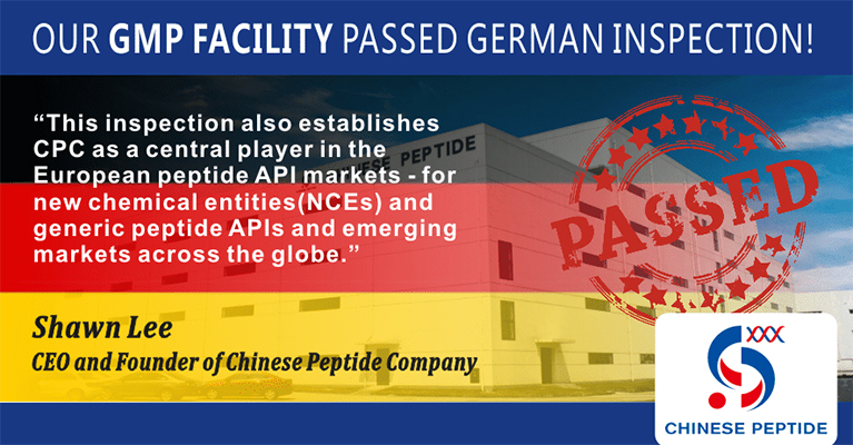 CPC’s GMP Manufacturing Facility Passes German Inspection