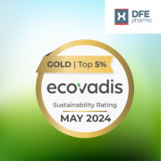 DFE Pharma Awarded Gold Medal by EcoVadis for Sustainability Achievements