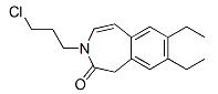 3-(3-Chloropropyl)-7,8-dimethoxy-1H-3-benzazepin-2(3H)-one