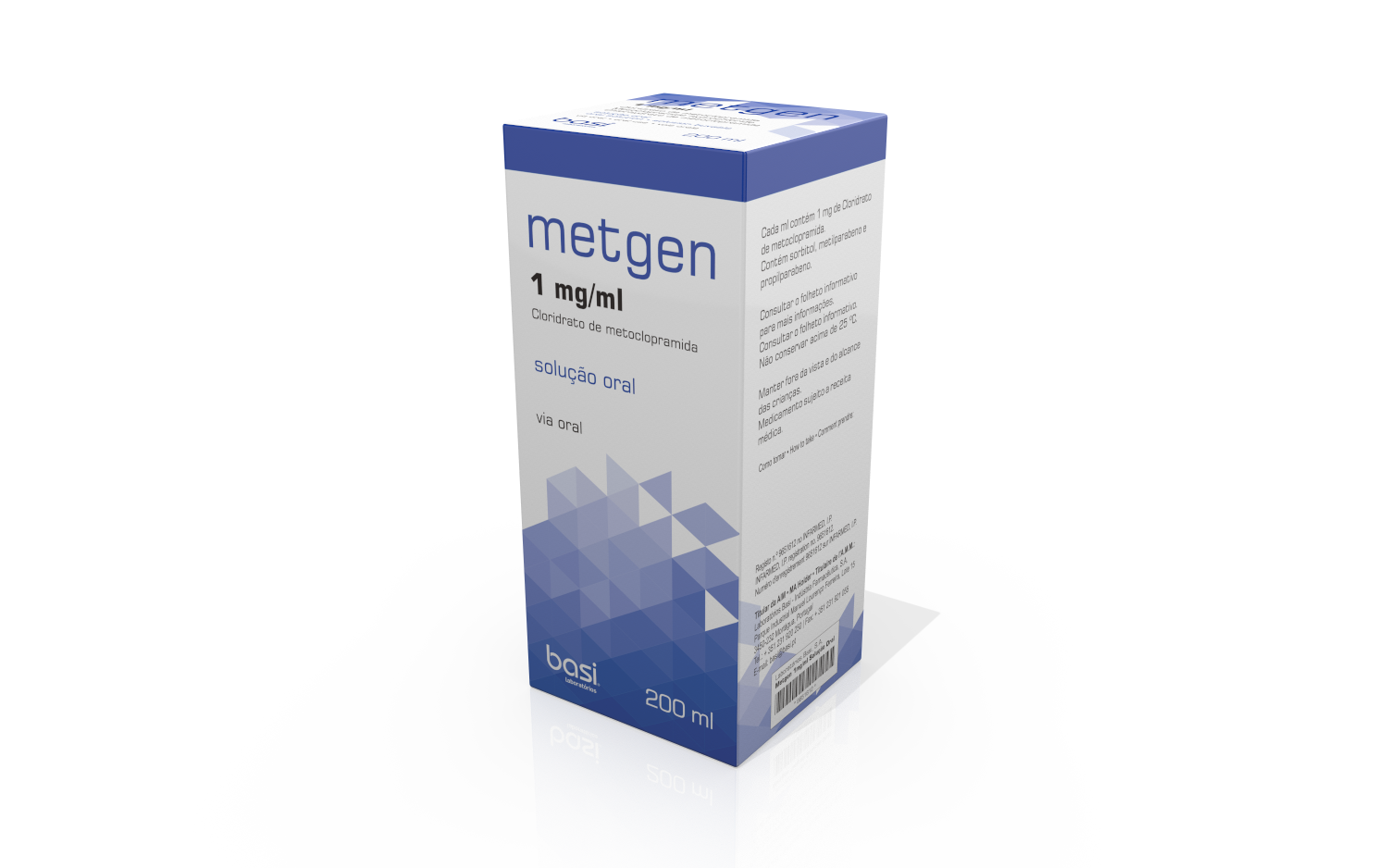 Metgen® (Metoclopramide) 1 mg/ml  Oral solution