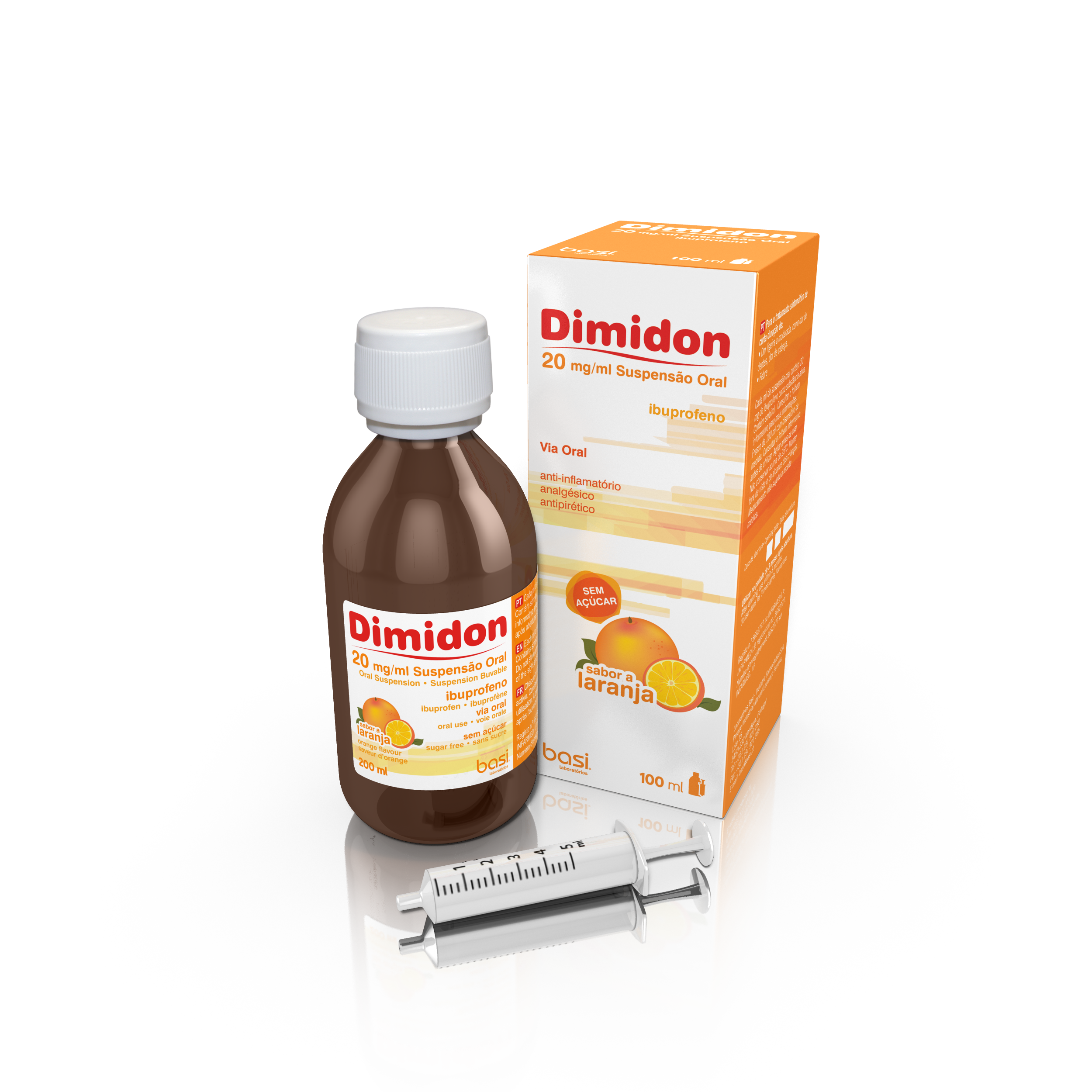 Dimidon® (Ibuprofen) Oral suspension 20 mg/ml