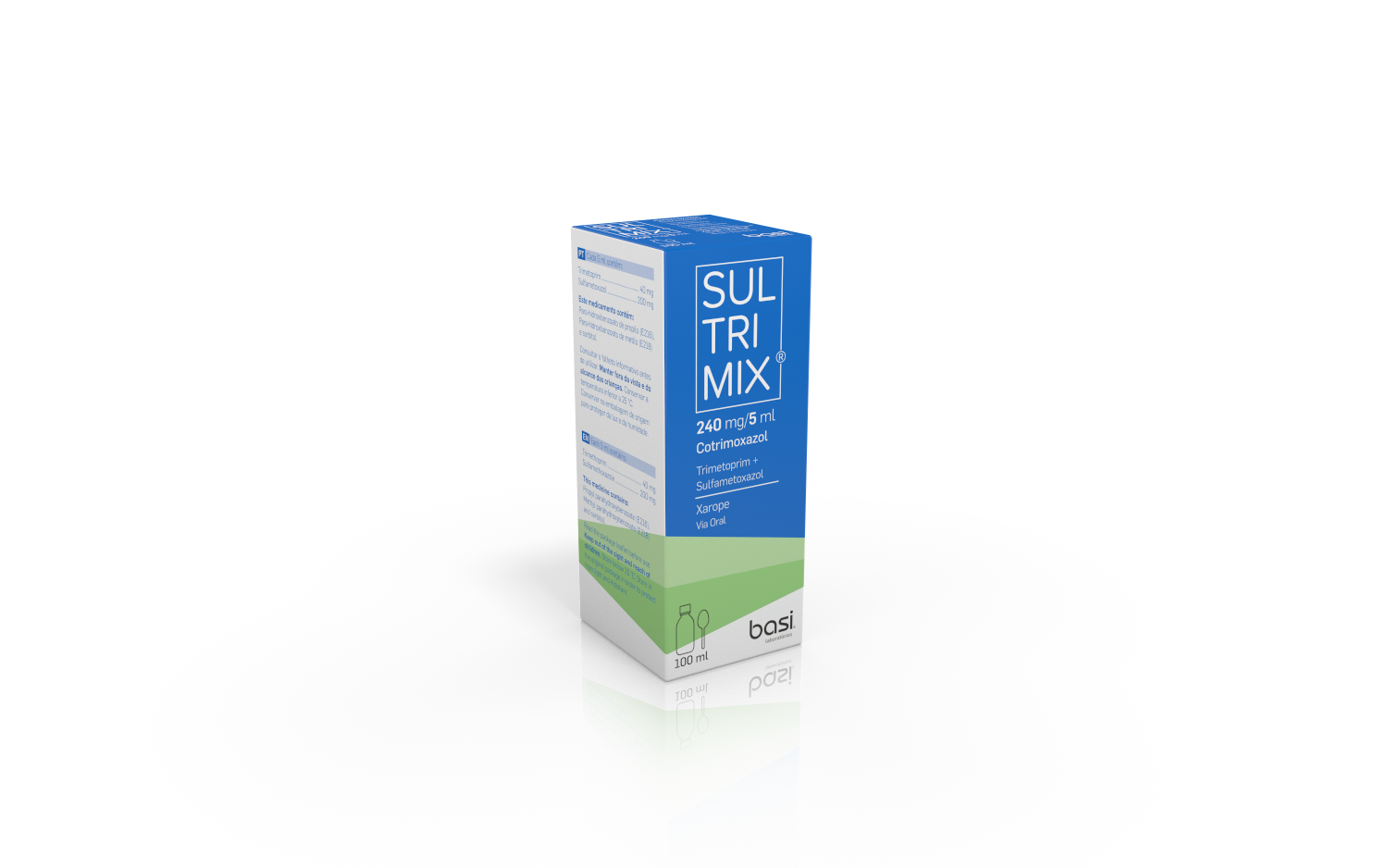 Sultrimix® (Sulfamethoxazole / Trimethoprim) Syrup 200 mg/5 ml + 40 mg/5 ml