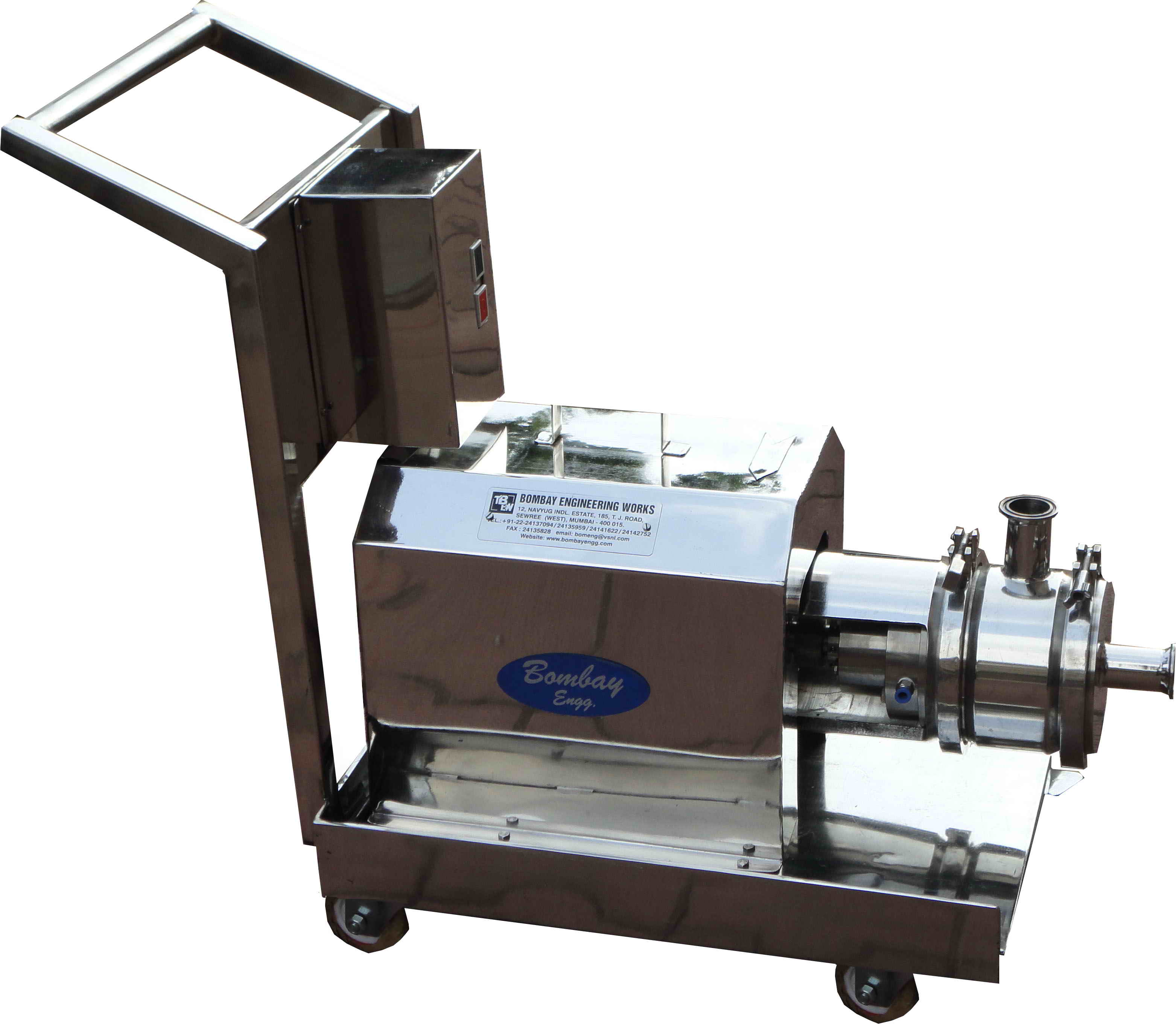 Inline homogeniser / mixer