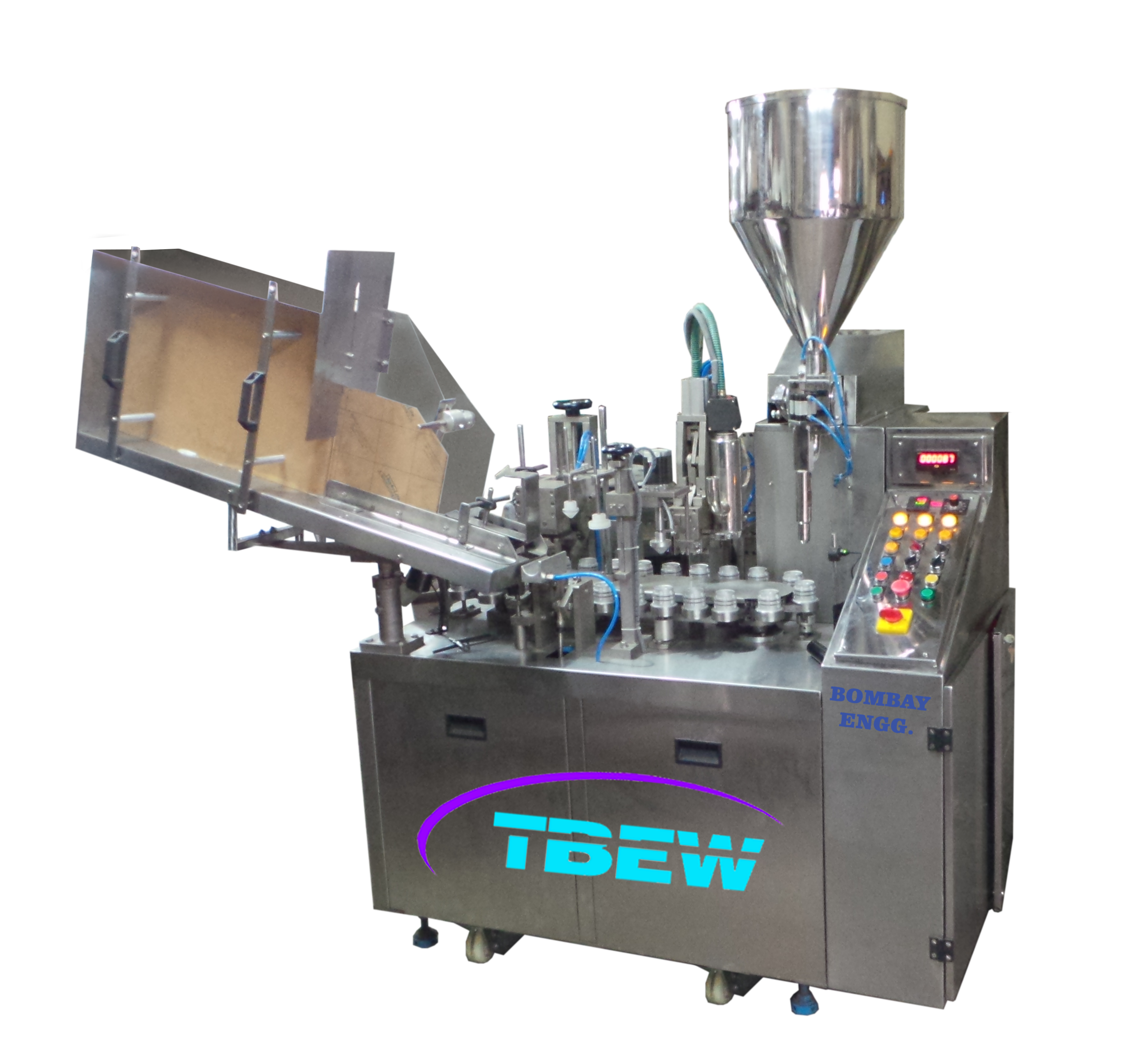 Tube filling machine