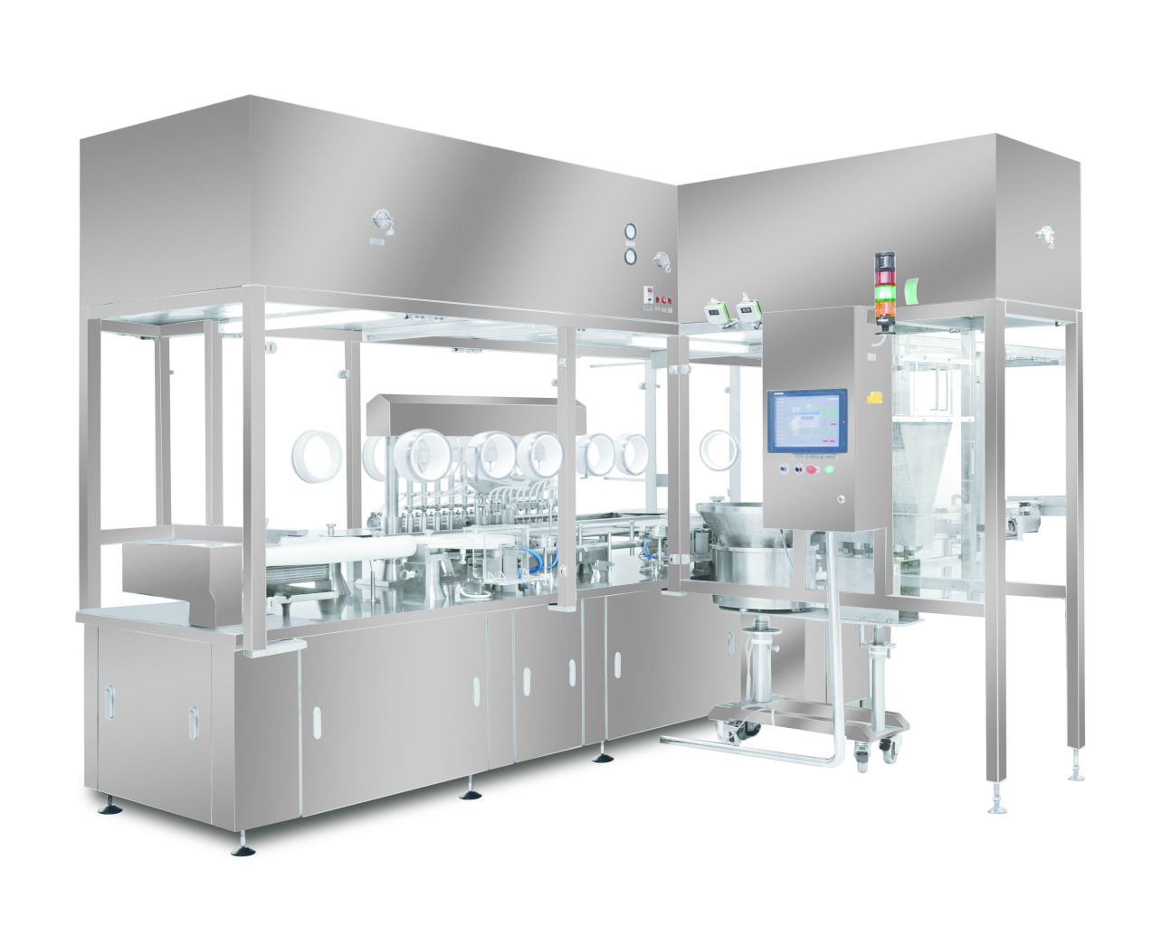 KGS12, KGS6 series vial filling and closing machine