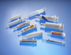 Oral paste syringe