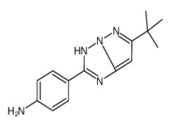 4-(6-tert-Butyl-5H-pyrazolo[1,5-b][1,2,4]triazol-2-yl)-aniline