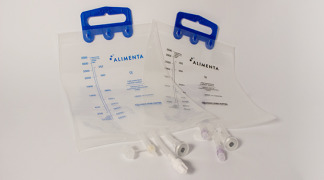 Alimenta TPN bags: new line made with a special material which improves the TPN bag features