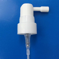 Ear sprayer with soft applicator, pharmapackages