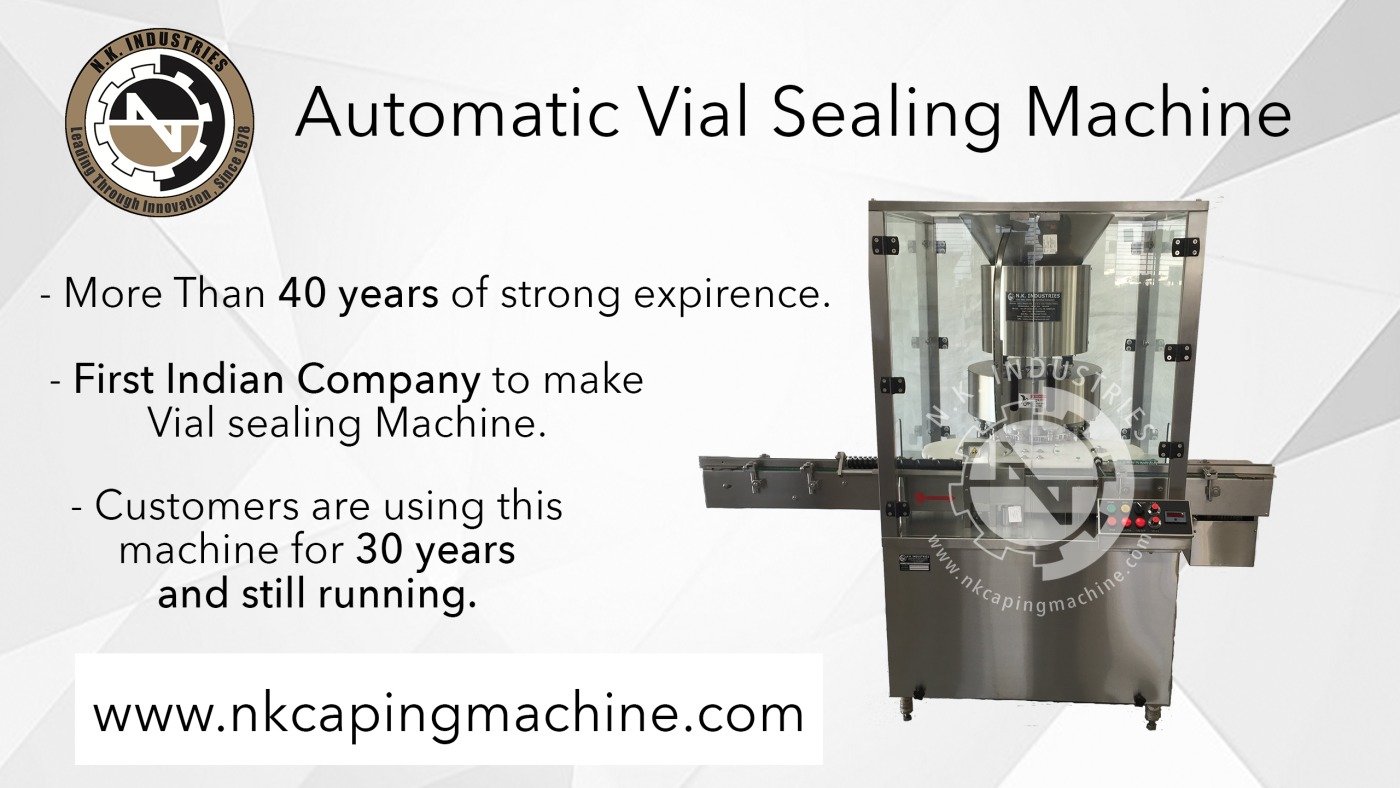 Automatic Vial Sealing Machine