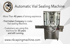 Automatic Four Head Vial Sealing machine