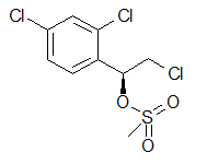 (S)-2-chloro-1-(2,4-dichlorophenyl)ethyl methanesulfonate