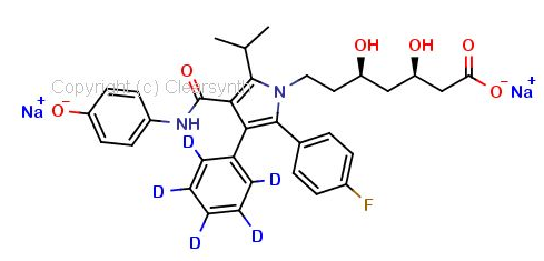 4-Hydroxy Atorvastatin D5 Disodium Salt