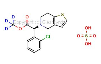 Clopidogrel D3 Hydrogen sulphate