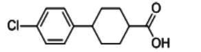 4-(4-Chlorophenyl)cyclohexanecarboxylic acid