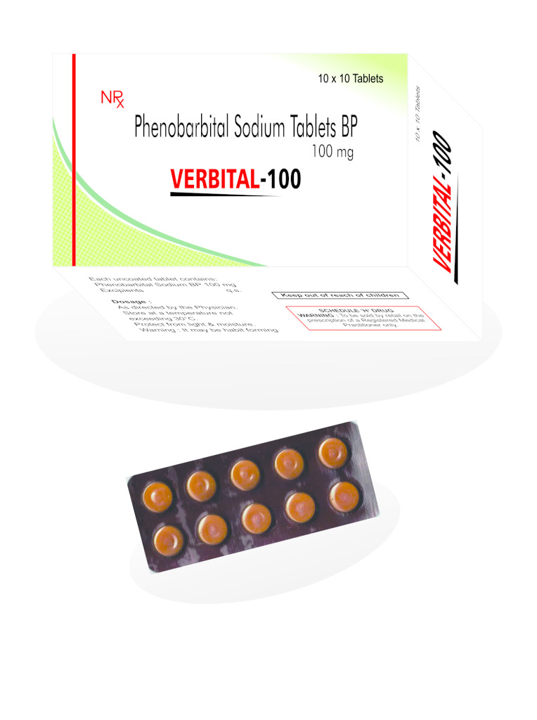 PHENOBARBITAL/PHENOBARBITONE TABLET 30MG, 60MG, 100MG