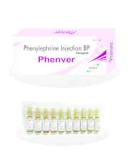 PHENYLEPHRINE INJECTION 10MG/ML, 1ML AMPOULE