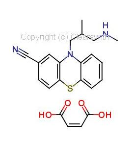 N-desmethyl cyamemazine maleate