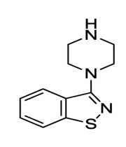 3-(1-Piperazinyl)-1,2 benzisothiazole