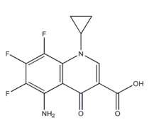 5-Amino-1-cyclopropyl-6,7,8-trifluoro-4-oxo-1,4-dihydroquinoline-3-carboxylic acid