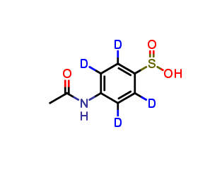 4-Acetamidobenzenesulphinic Acid-d4