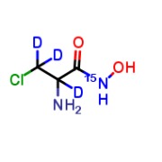 2-Amino-3-chloro-N-hydroxy-propanamide-15N,d3