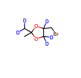 4-(Bromomethyl)-2,2-dimethyl-1,3-dioxolane-d5