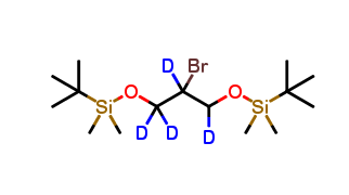 2-Bromo-1,3-bis(tert-butyldimethylsilyloxy)propane-d4