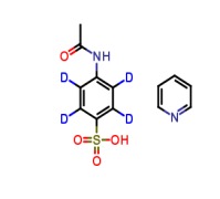 4-Acetamidobenzenesulfonic Acid-d4 Pyridine (Major)