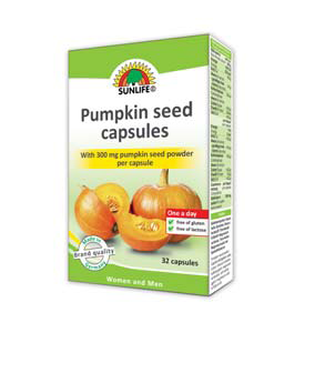 Pumpkin seed capsules