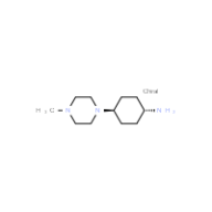 Cyclohexanamine, 4-(4-methyl-1-piperazinyl)-, trans-