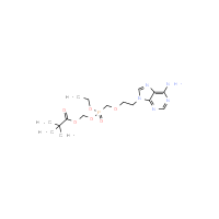 (((2-(6-Amino-9H-purin-9-yl)ethoxy)methyl)(ethoxy)phosphoryloxy)methyl pivalate