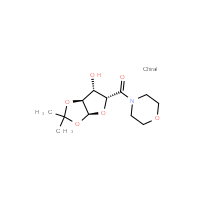 ((3aS,5r,6s,6as)-6-hydroxy-2,2-dimethyltetrahydrofuro[2,3-d][1,3]dioxol-5-yl)(morpholino)methanone