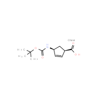 (+)-(1R,4s)-n-boc-4-aminocyclopent-2-enecarboxylic acid