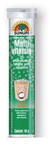 Multivitamin effervescent tablets