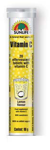 Vitamin C effervescent tablets