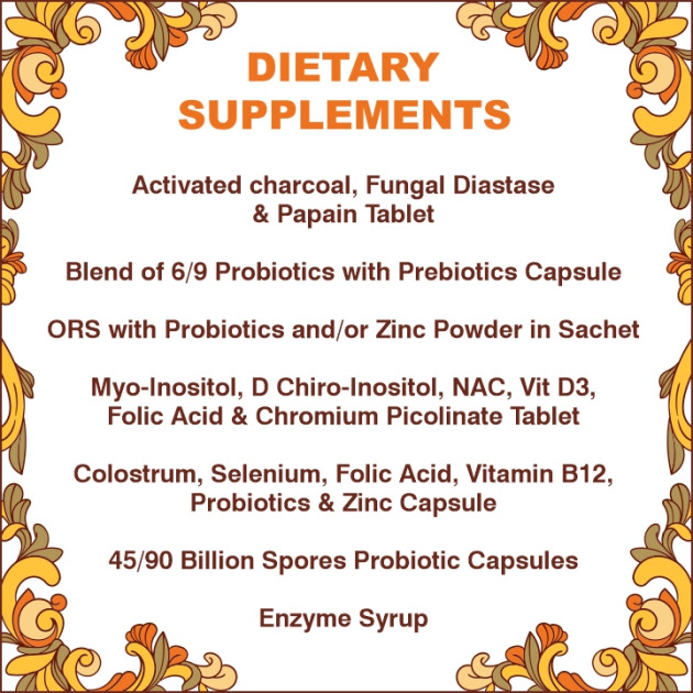 Food supplement-ORS with probiotic & zinc,Probiotic & Prebiotic in capsule & powder form,Blend of 6 & 9 probiotics,Dry syrup & lozenges,Enzyme Tab & syrup,immunity modulator/booster with colostrum & selenium,Lactase,Pregnancy Care,Activated Charcoal