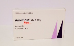 Amoxidin Plus 375mg Tabs