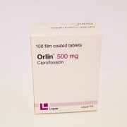 Orlin 500mg (Ciprofloxacin) Tab