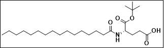 N-(1-Oxohexadecyl)-L-glutaMic Acid tert-Butyl Ester