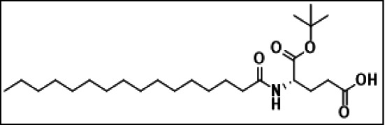 N-(1-Oxohexadecyl)-L-glutaMic Acid tert-Butyl Ester