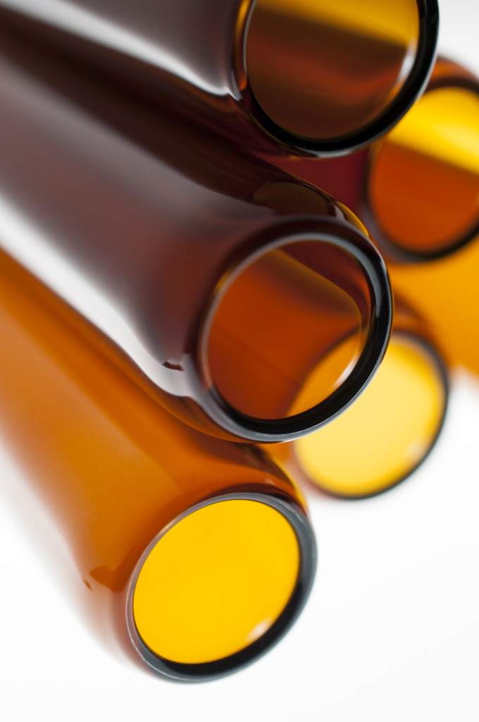 CPG amber borosilicate tubing