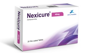 Nexicure  - esomeprazole 40 mg and 20 mg MUPS tab