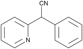 alpha(2-pyridinyl)-phenyl acetonitrile