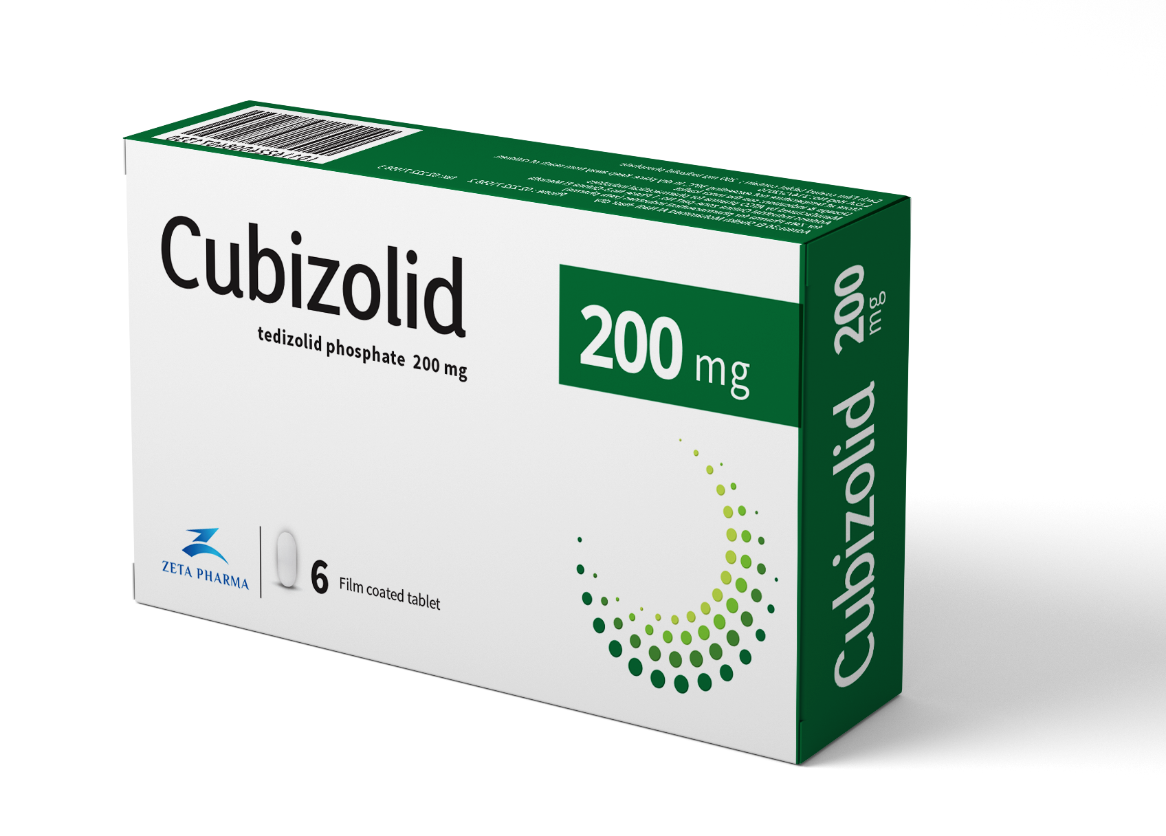 Cubizolid 200 mg tab