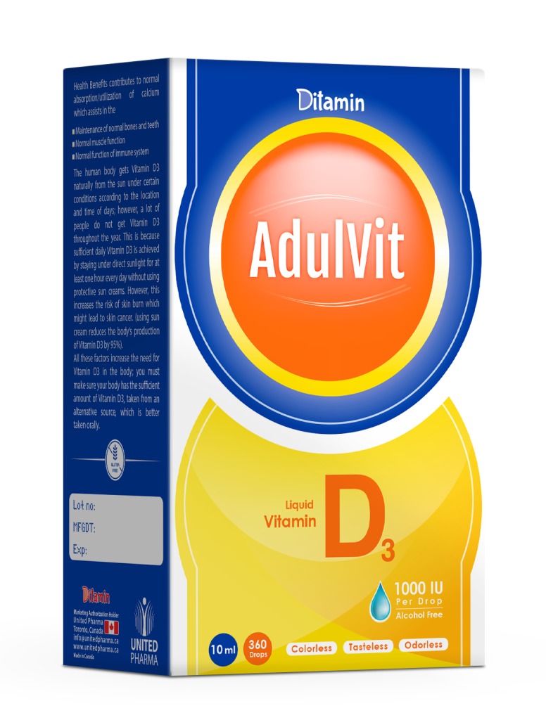 Ditamin Adulvit D 1000 Iu United Pharma Cphi Online