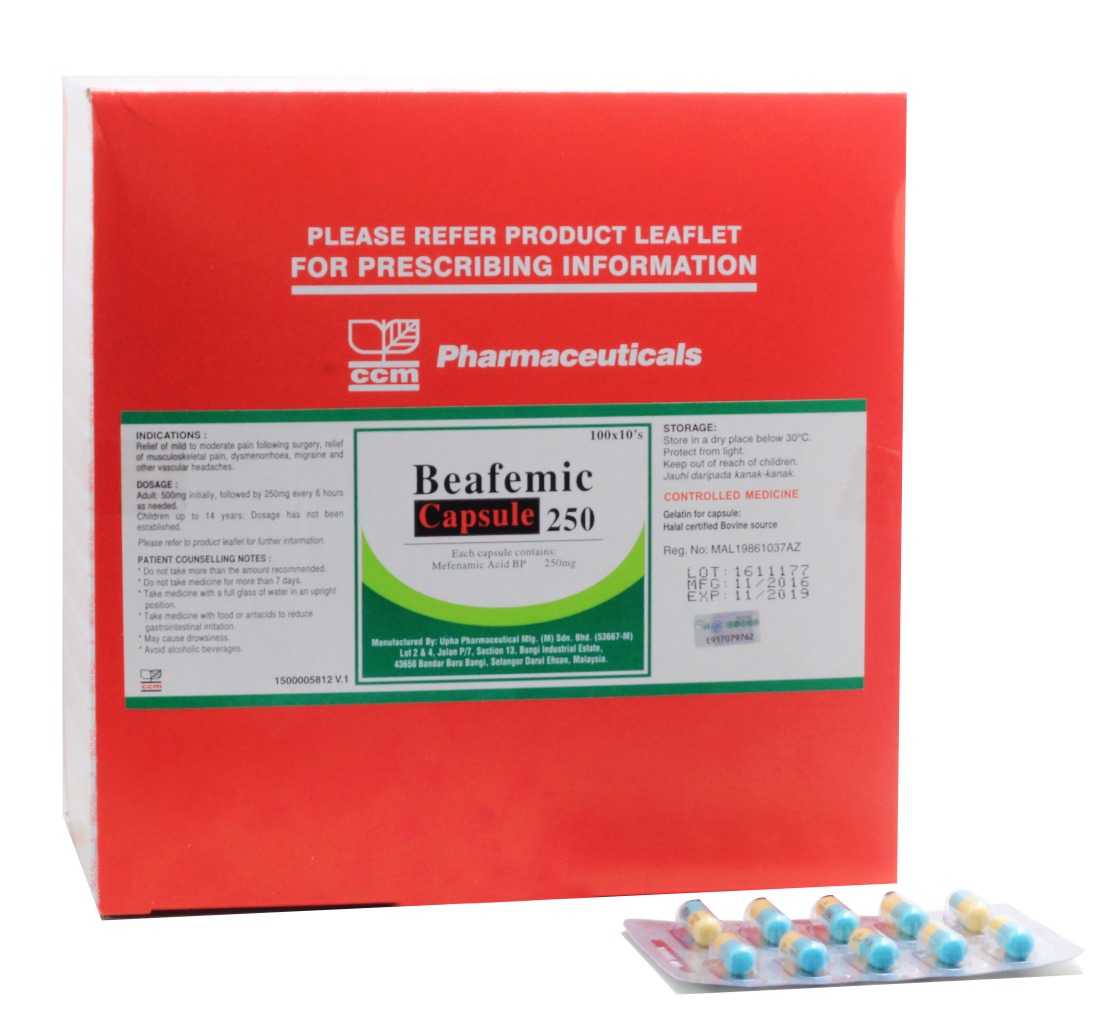 Beafemic Capsule 250mg