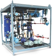 Single Fluid Heating and Cooling System