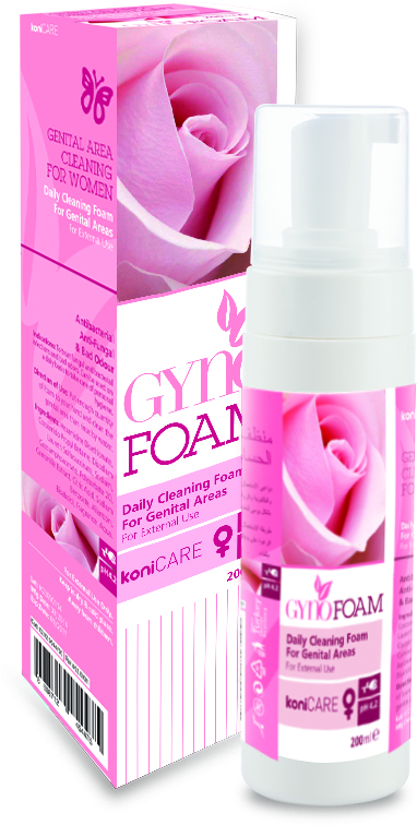 GYNOFOAM DAILY DISINFECTANT FOAM FOR GENITAL AREA