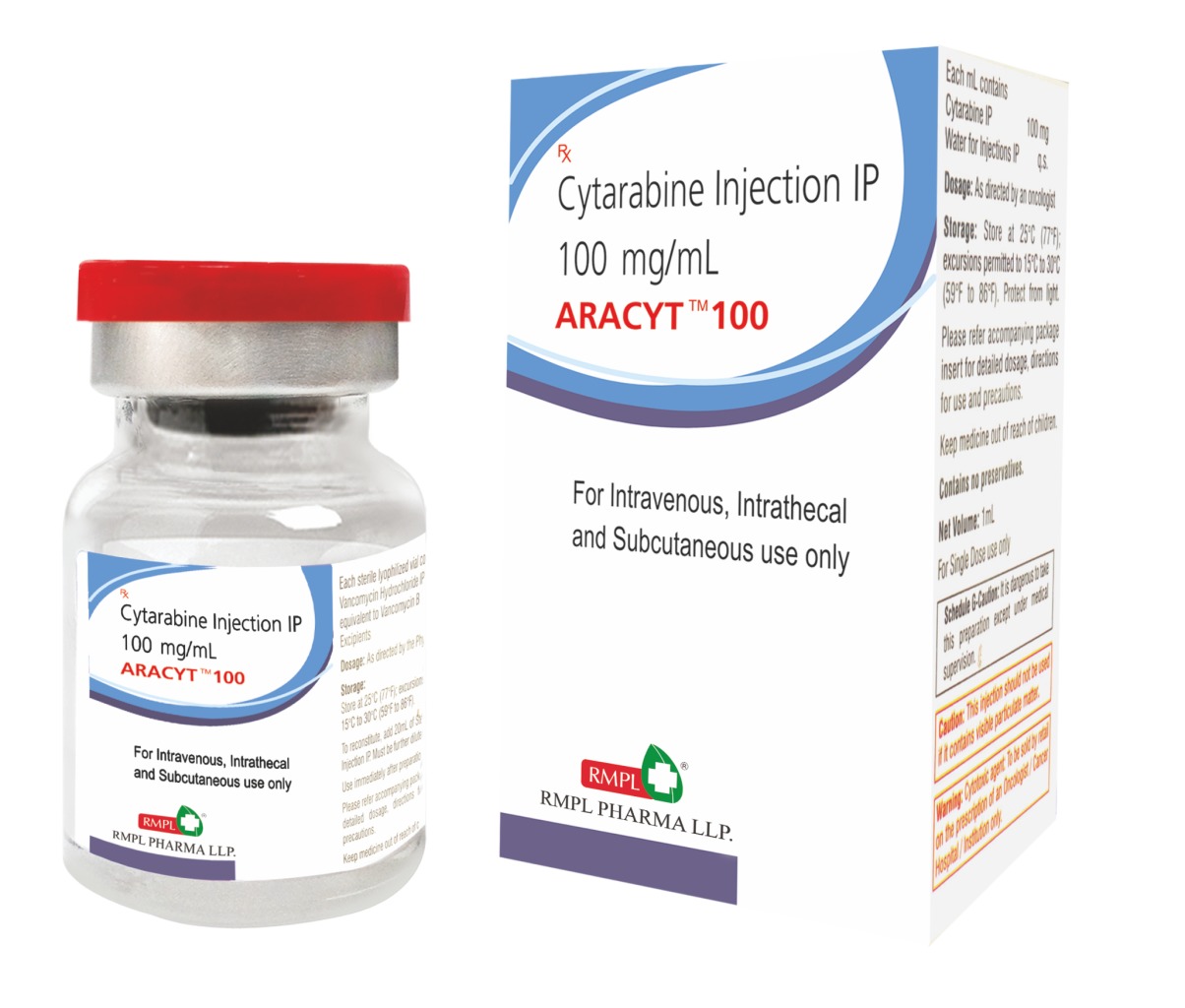 INJ. ARACYT 100 MG